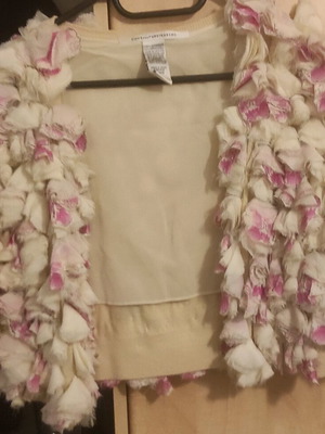 Μπολερό Diane von Furstenberg σαν καινούργιο, μπεζ και ροζ, μέγεθος M