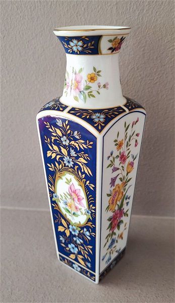  keramiko giaponeziko vazo lefko-mple