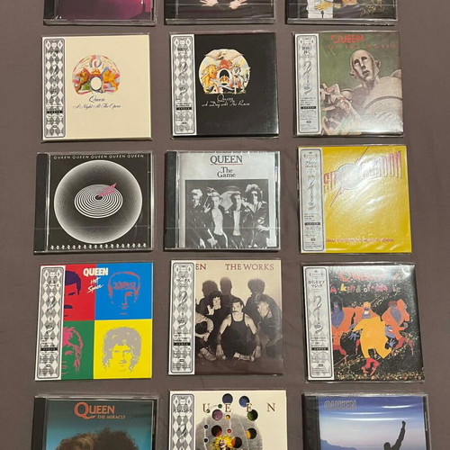 Queen CD collection with all studio albums and live album Killers new