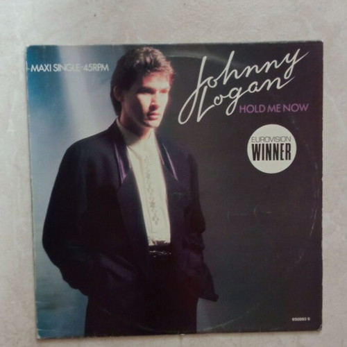 Johnny Logan Hold Me Now 12" LP pop ballad