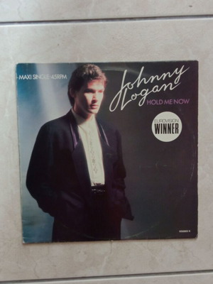 Johnny Logan Hold Me Now 12" LP pop ballad