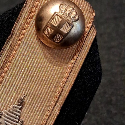 Pair of Handmade Royal Hellenic Army Colonel Epaulets circa 1910–1920 like new