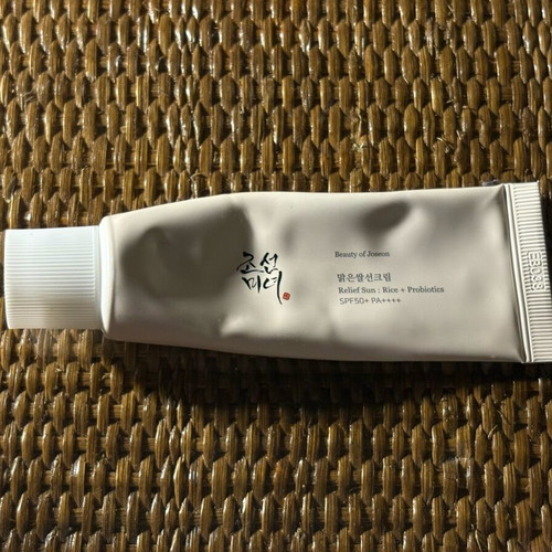Beauty of Joseon rice and probiotics spf 50+ used