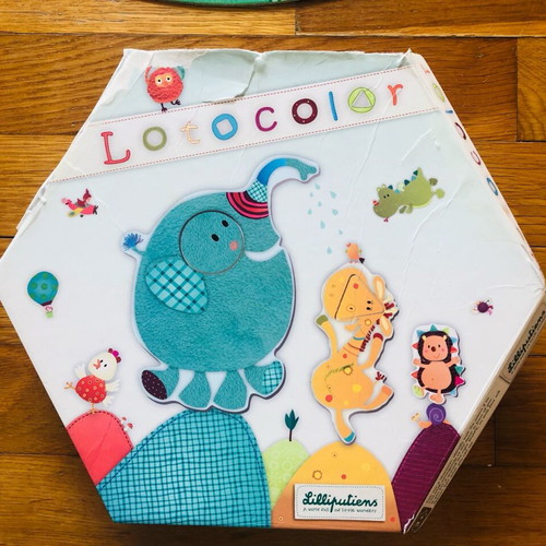 Lilliputiens Lotocolors puzzle like new