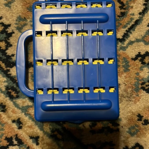 Guess Who? Pocket board game used