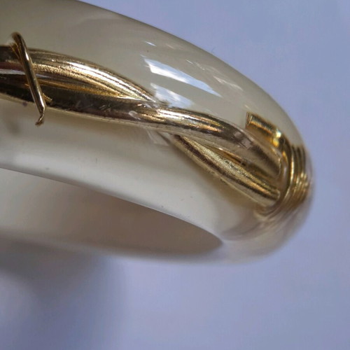 Bracelet bone with gold details like new