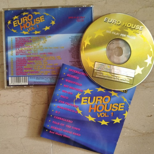 Pack of 9 used CDs with House music, Formel Eins, Guano Apes