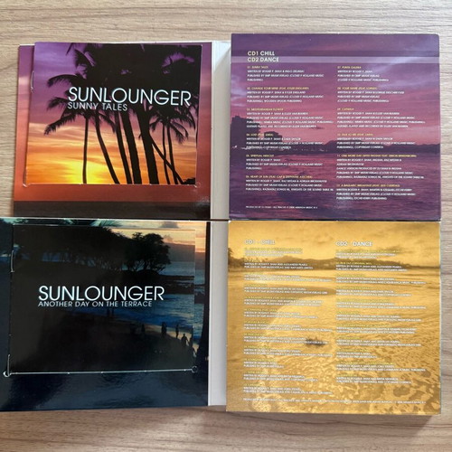 Sunlounger Collection 2 Original Armada CDs used, chill & balearic trance