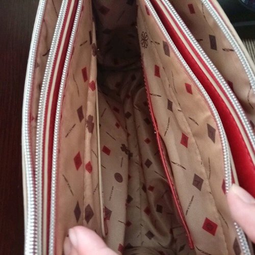 Doca handbag large size red like new