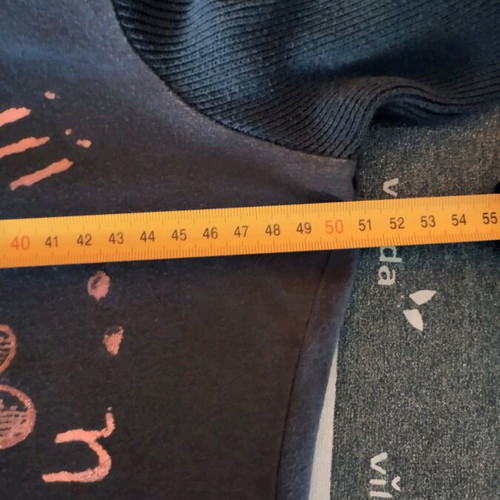 Μπλούζα Desigual XL μεταχειρισμένη, γκρι με σχέδιο