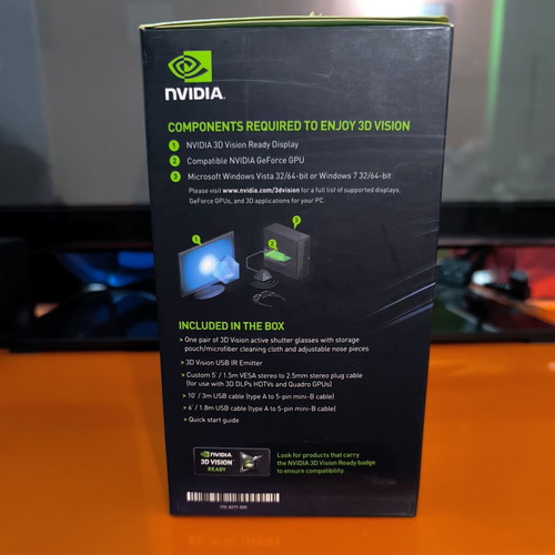 Nvidia 3D Vision Kit like new