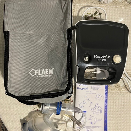 Flaem RespirAir nebulizer like new with case