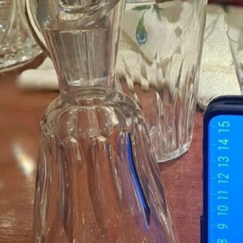 Baccarat Cote D'Azur decanter with stopper like new