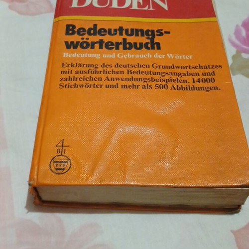 German dictionary used