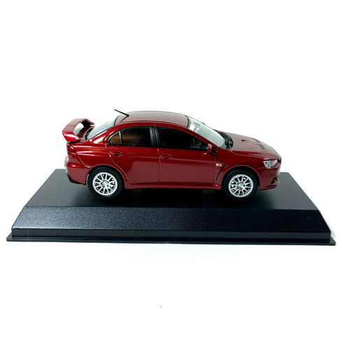 Mitsubishi Lancer Evolution X GSR 1:43 Diecast Model Red Metallic