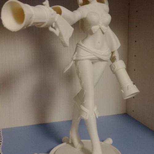 Miss Fortune 3d Printed Miniature new (32cm)