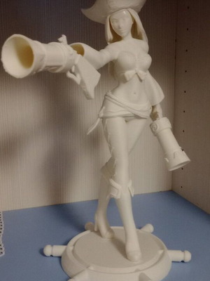 Miss Fortune 3d Printed Miniature new (32cm)