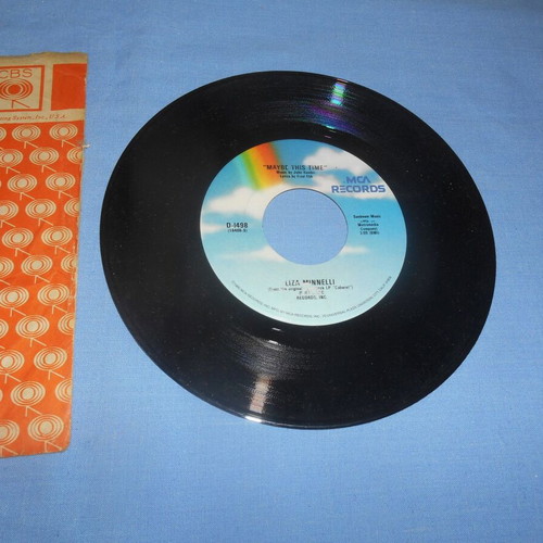 Cabaret vinyl Lisa Minelli used, 45 rpm record