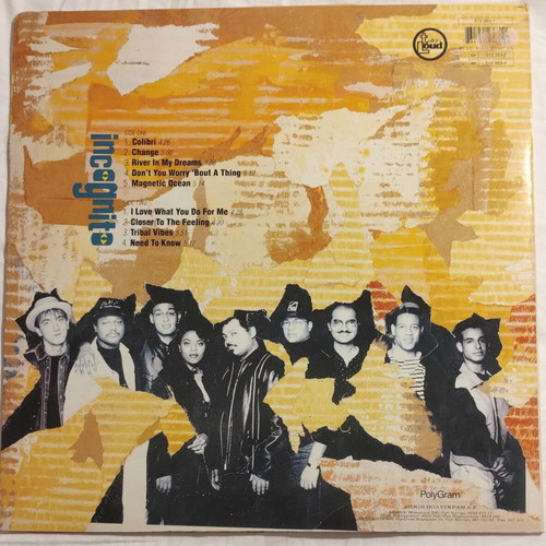 Incognito Tribes Vibes + Scribes vinyl used, jazz
