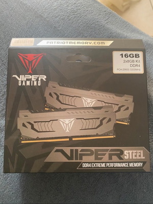 Κάρτα μνήμης RAM 2x8 kit DDR4 σαν καινούργιο, ελάχιστα χρησιμοποιημένο