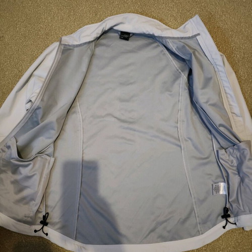 James & Nicholson unisex jacket Large like new, white
