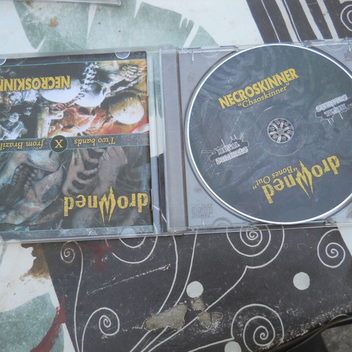 Drowned / Necroskinner Chaoskinner / Bones Out CD album