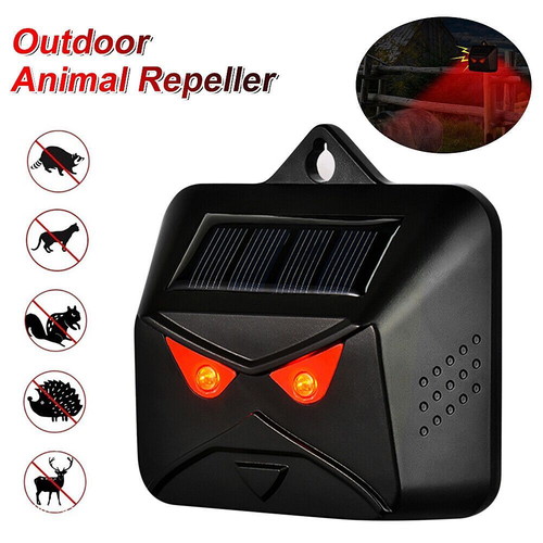 Solar Ultrasonic Garden Pest Repeller new