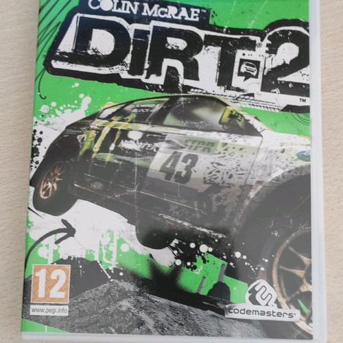 Colin McRae Dirt 1 & Dirt 2 PC games like new