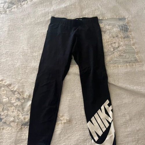 Nike black capri leggings, size S