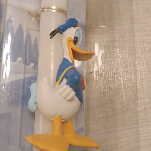 Donald Duck Disney Easter Candle 40cm new in box