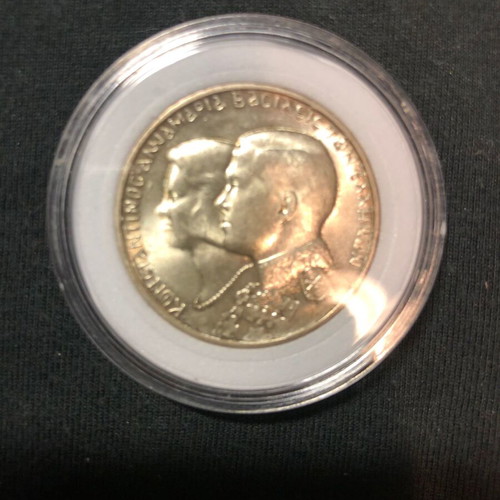 Collection of 37 used coins 1912-1982 with 2 silver coins