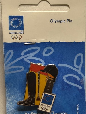 Equestrian Equipment Olympic Pin mint, Athens 2004 limited edition