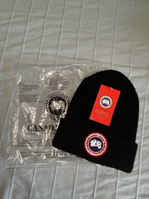 Canada Goose μάλλινος σκούφος καινούργιος, one size, μαύρος