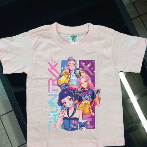 Hundrix pink short-sleeve t-shirt new for 5-6 years, 100% cotton
