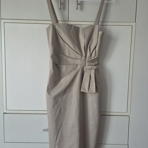 Mini dress Jupe like new, one size, beige and brown
