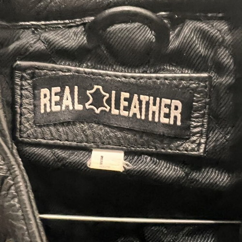 Leather motorcycle jacket vintage, like new