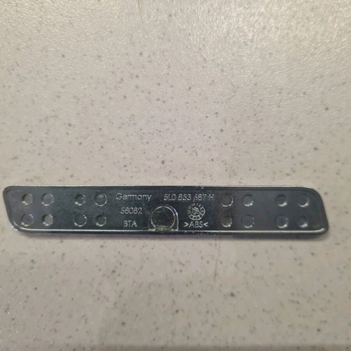 Skoda GreenLine emblem new, genuine OEM 5L0 853 687 H