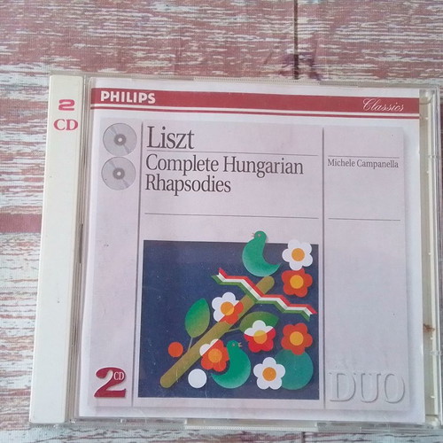 CD Complete Works of Liszt's Hungarian Rhapsody new, classical
