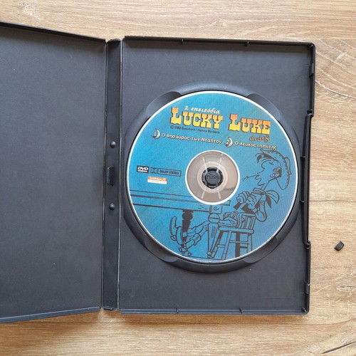 Lucky Luke DVD with 2 episodes used