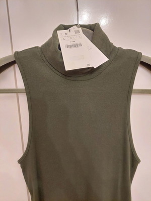 Zara midi φόρεμα καινούργιο, μέγεθος L, πράσινο