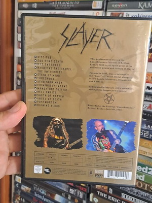 Slayer French Connection DVD like new, authentic collectible