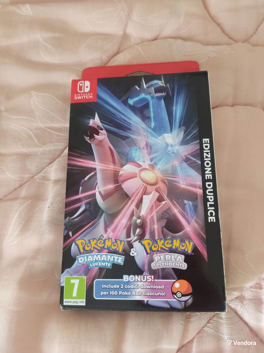 Pokemon Diamante Lucente + Perla Splendente Edizione Duplice Ita