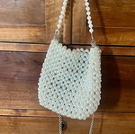 Shoulder bag with pearls new