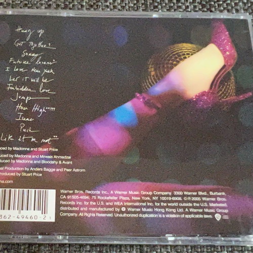Madonna Confessions on a Dance Floor CD used, pop
