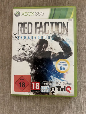 Red Faction Armageddon Xbox 360 game used, complete