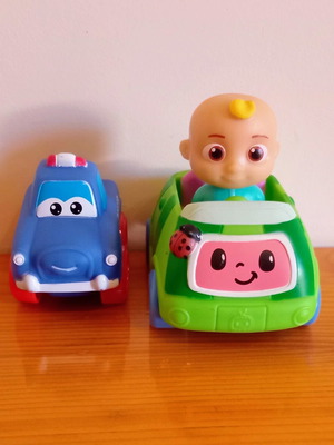 CoComelon Mini Vehicles baby cars like new
