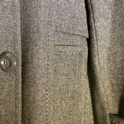Pull&Bear coat 60% wool 40% viscose like new, gray