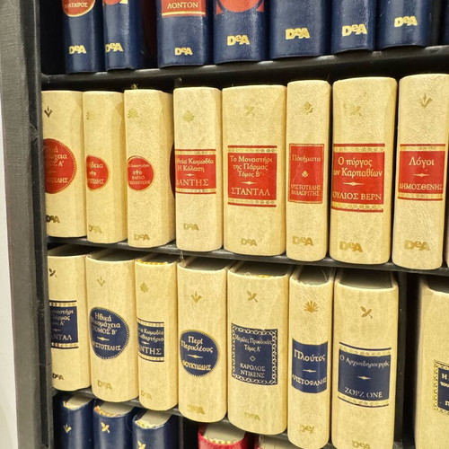 Deagostini miniature book collection with 83 books like new