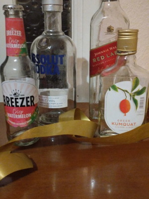 Decorative bottles like new