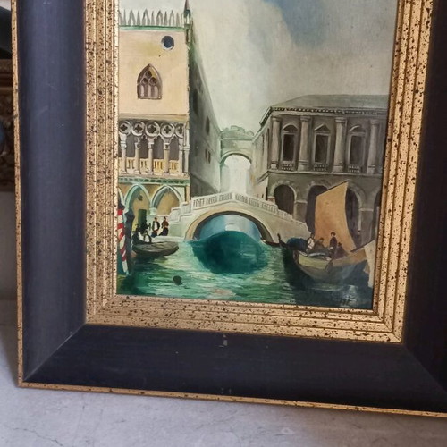 Oil painting signed, like new, 46x40cm
